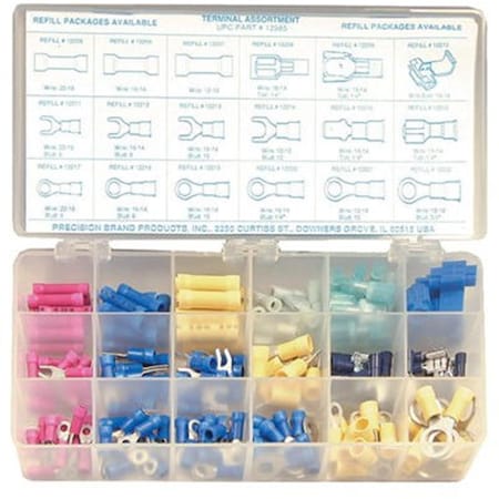 Precision Brand Electrical Terminal Assortment 605-12985